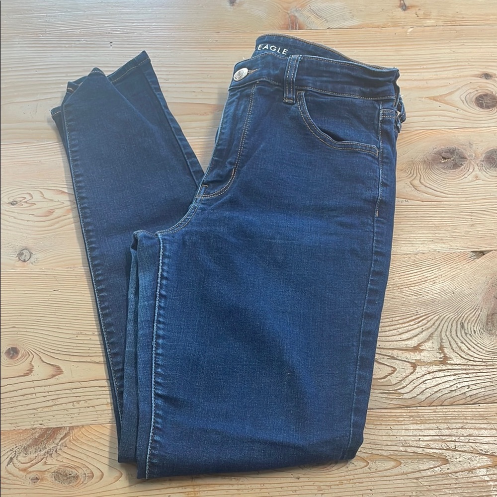 American Eagle Outfitters Blue Jeggings Slim Fit